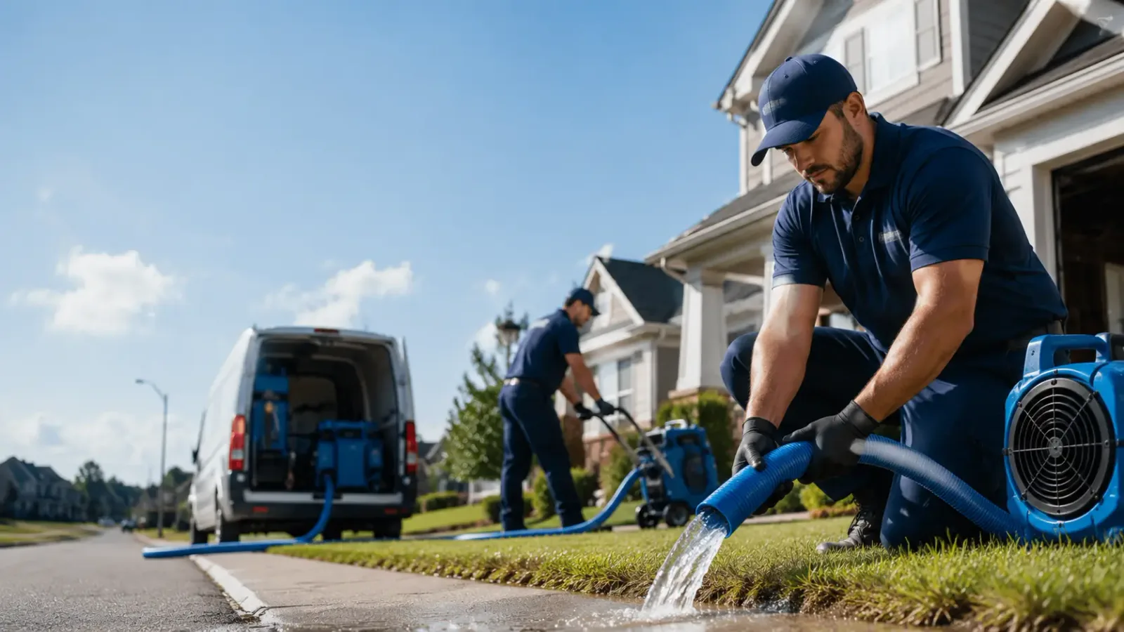 Flood Damage Restoration in Garden, MI